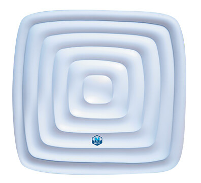 Couverture gonflable pour spas carre s