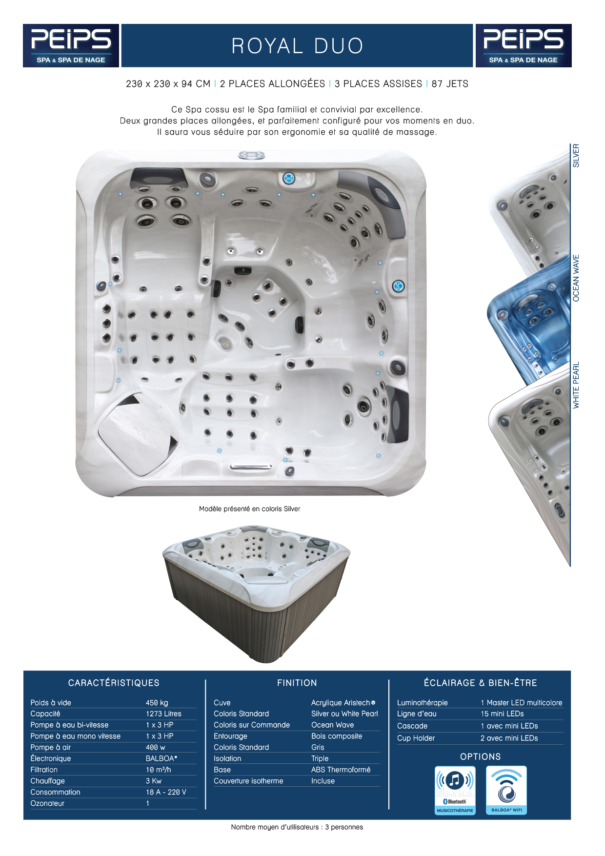 Fiche peips19 spa royal duo